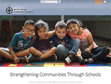 Tablet Screenshot of northchicagocommunitypartners.org